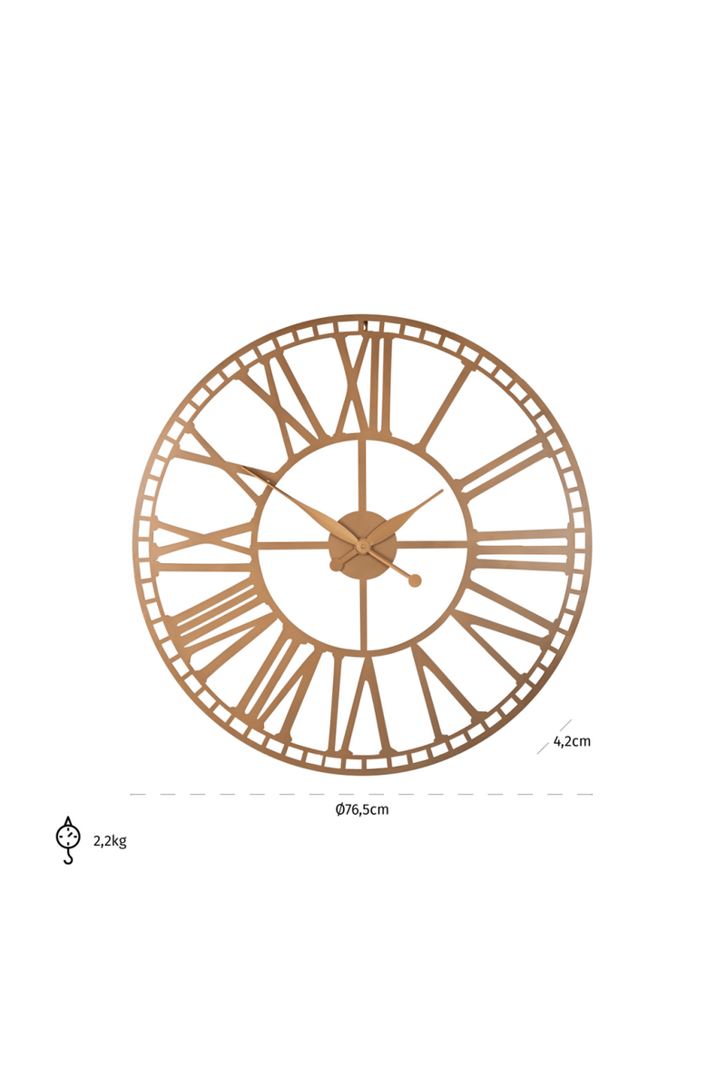 Mid-Century Modern Clock | OROA Jady | Meubleluxe.fr