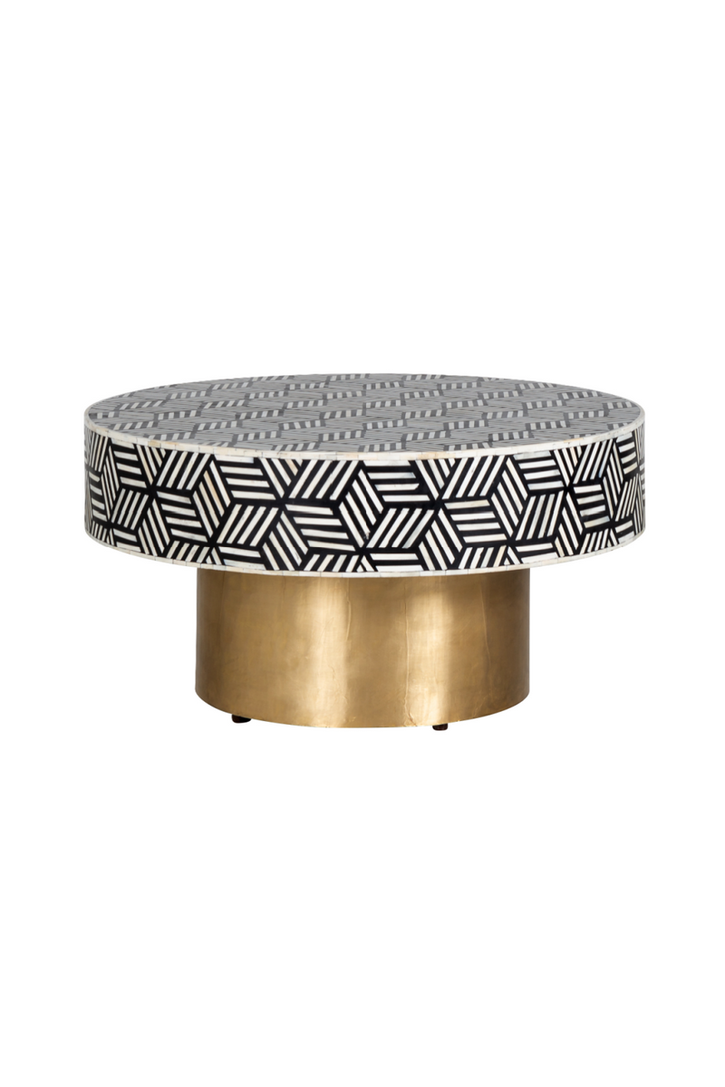 Round Contemporary Coffee Table | OROA Bliss | Meubleluxe.fr