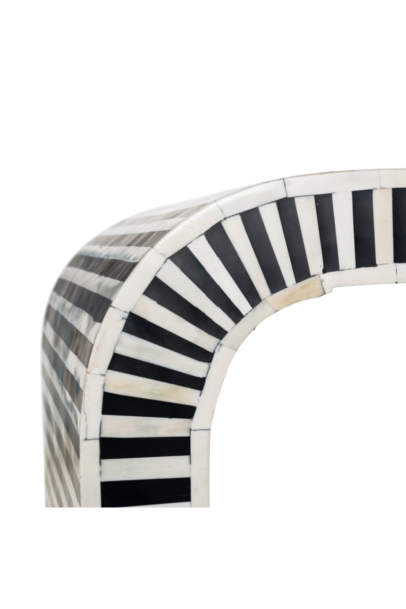 Contemporary Curved Console Table | OROA Bliss | Meubleluxe.fr