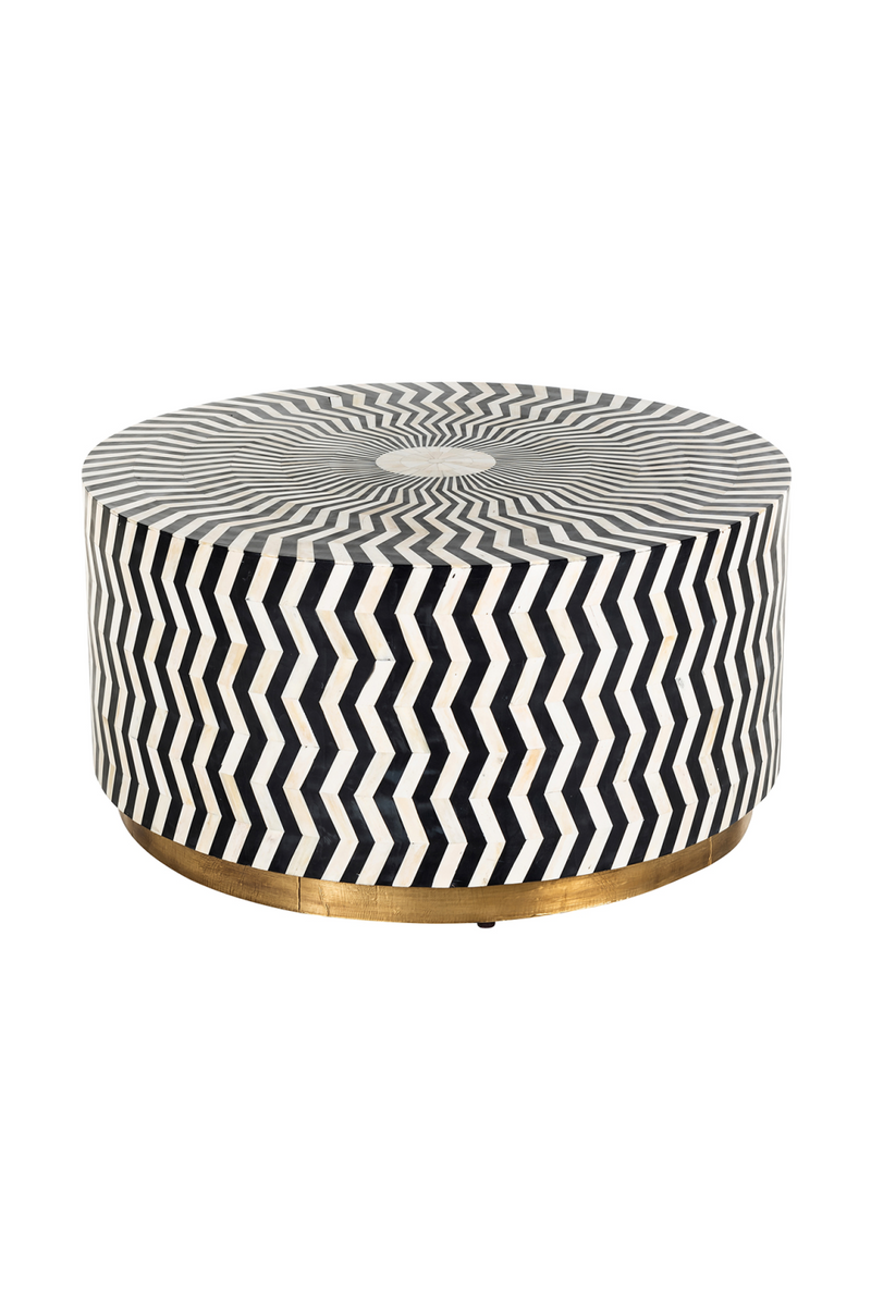 Contemporary Patterned Coffee Table | OROA Bliss | Meubleluxe.fr