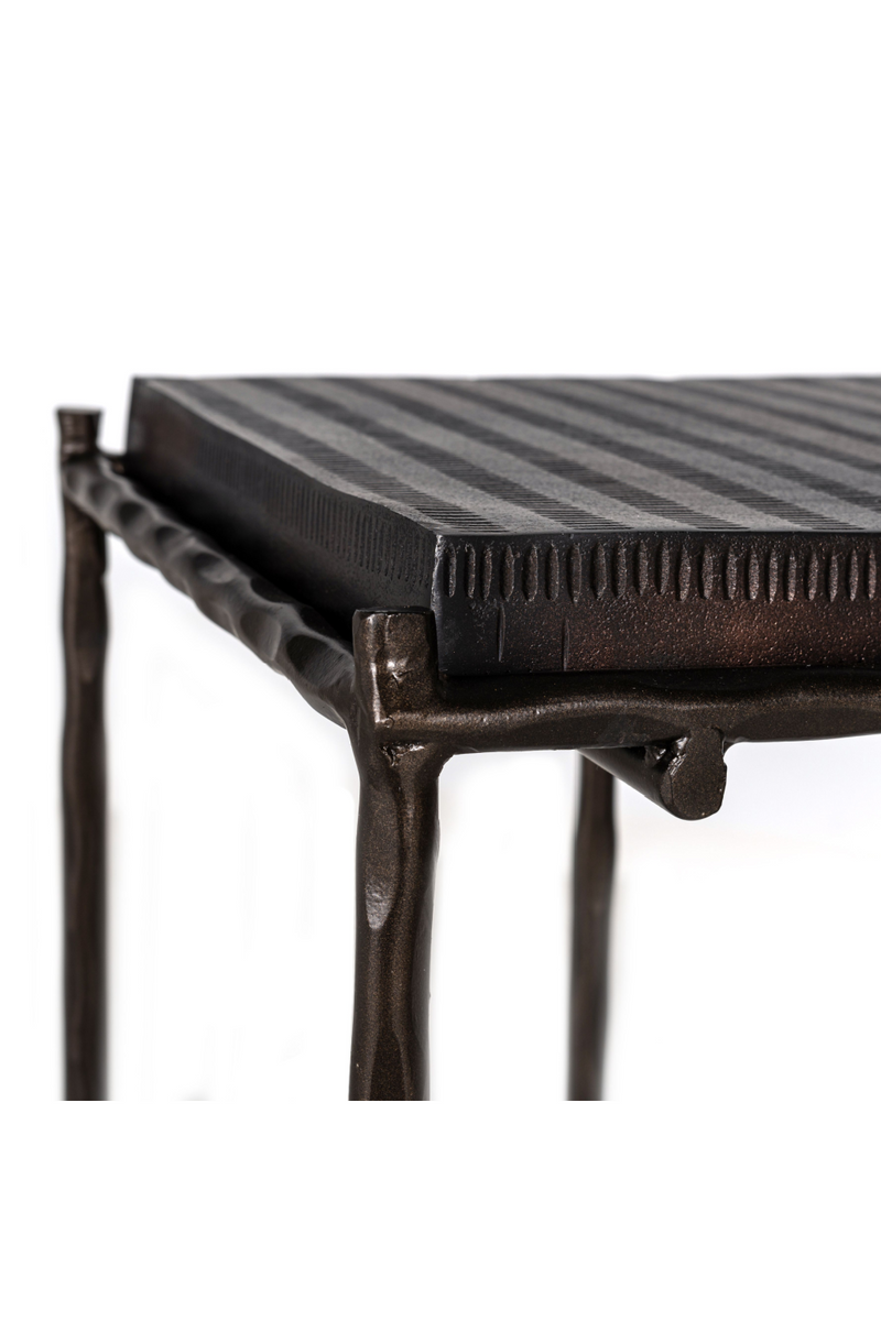 Black Aluminum Sofa Table | OROA Ventana | Oroa.com