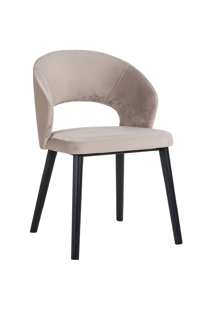 Chaise de salle à manger en tissu chenille | Richmond Savoy | Meubleluxe.fr