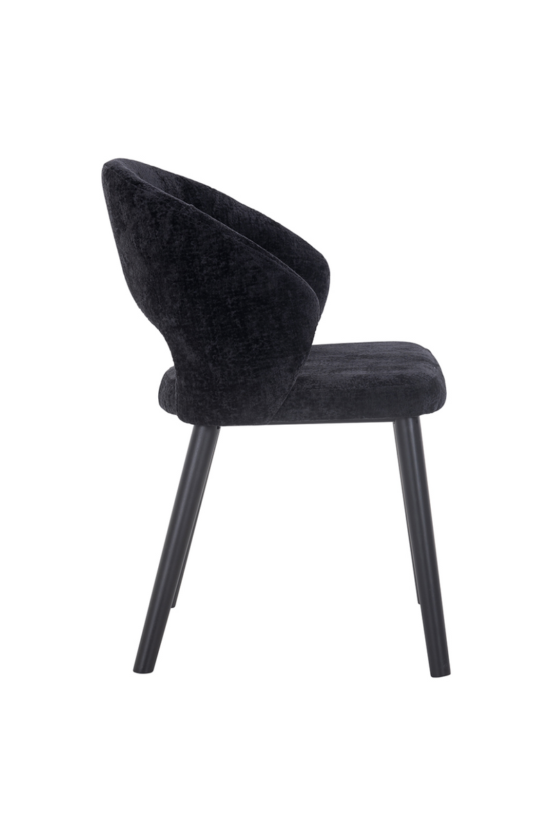 Chaise de salle à manger en tissu chenille | Richmond Savoy | Meubleluxe.fr