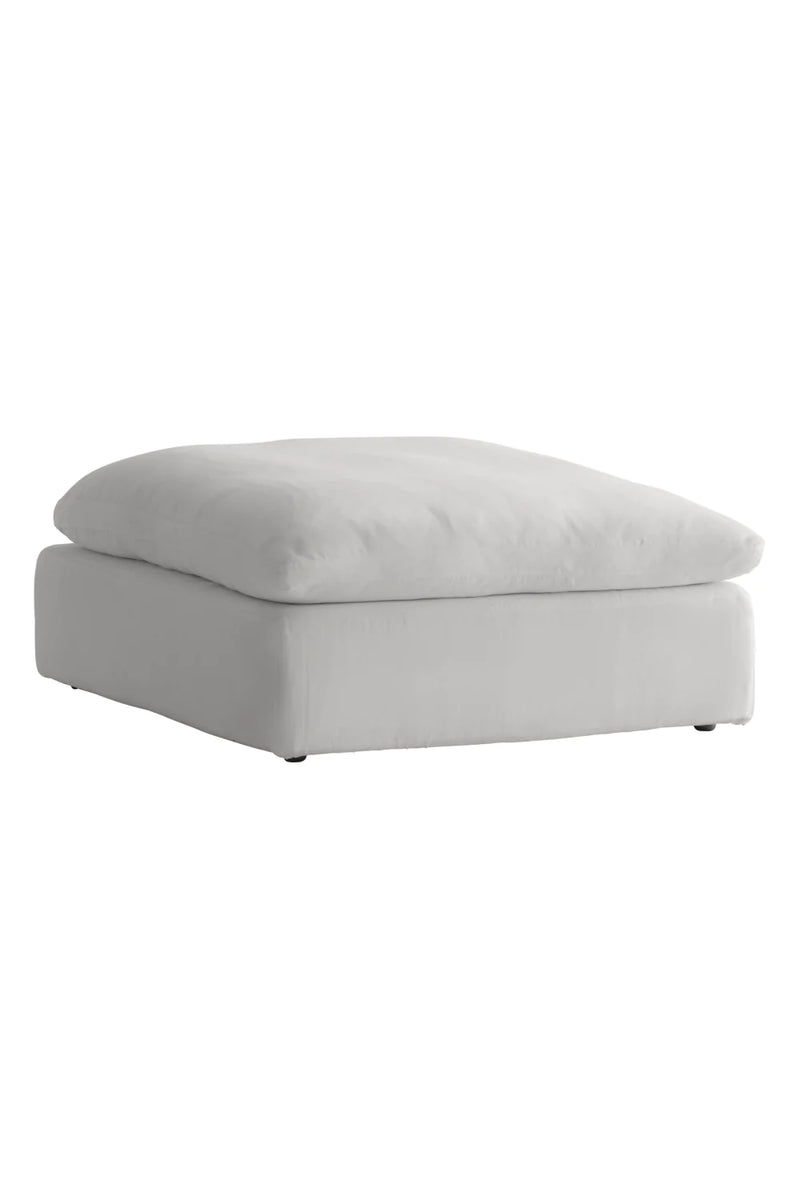 Canapé modulable en lin blanc | Andrew Martin Truman L