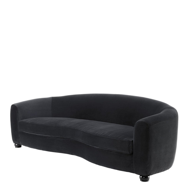 Black sofa | Eichholtz Caponi